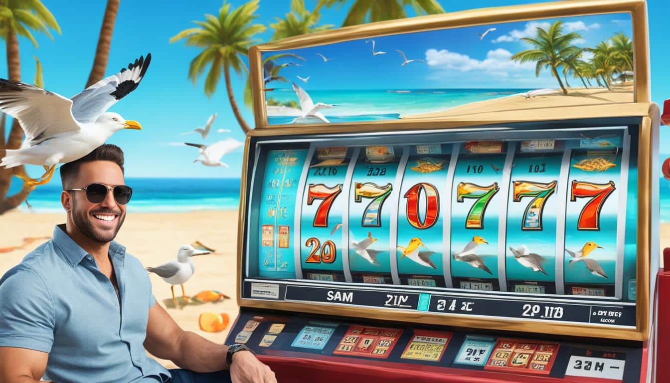 Sam on the Beach slots winning hours